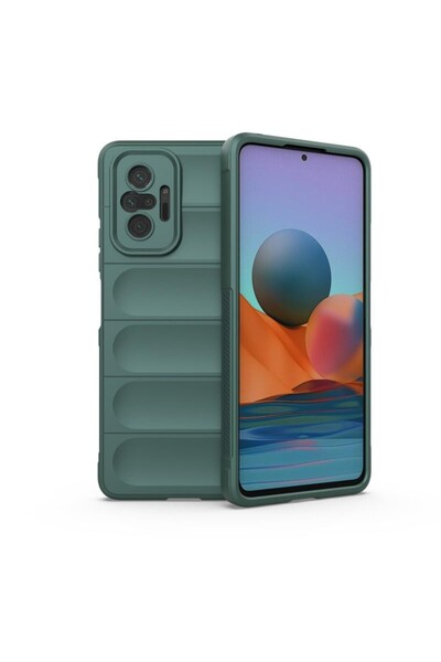 sscase Magic Shield Θήκη Σιλικόνης Green (Xiaomi Redmi Note 10 Pro)