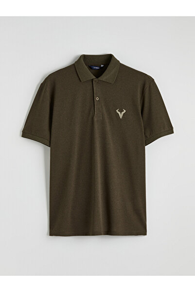 LC Waikiki Vizyon New Season Polo Collar Embroidered Pique Men's T-Shirt