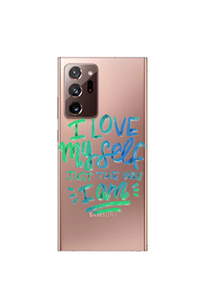 Other Samsung Note 20 Ultra I Love My self Transparent Silicone TPU Θήκη