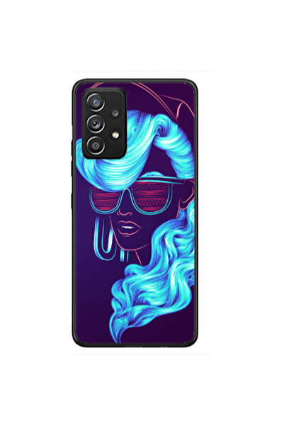 Other Samsung A72 Hatted style Black Glossy Θήκη