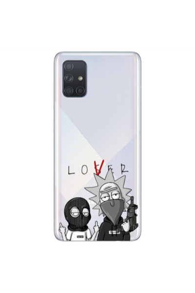Other Samsung A71 Rick Loser Transparent Silicone TPU Θήκη