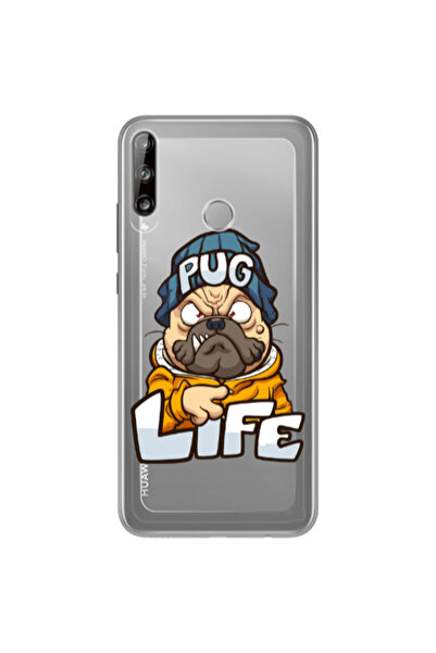 Other Huawei P40 Lite E Pug Life 2 Transparent Silicone TPU Θήκη