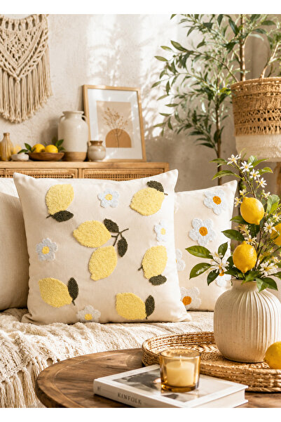 REN Tekstil PUNCH LİMON KIRLENT KILIFI