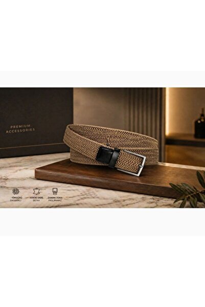 CRALİCHE Father's Day Gift Knit Belt