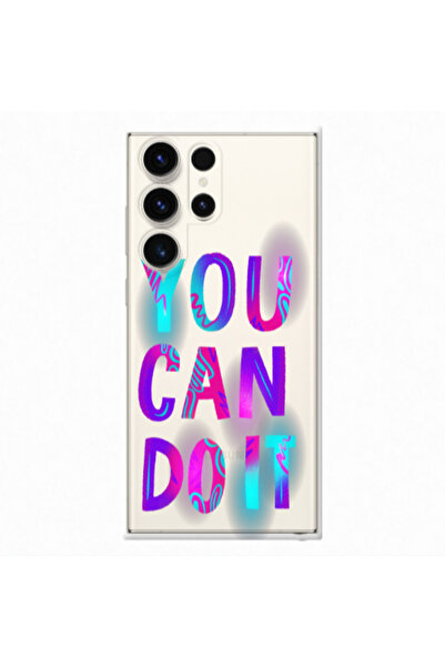 Other Samsung S24 Ultra You Can Doit Transparent Silicone TPU Θήκη