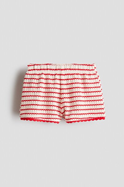 H&M Tekstüre Triko Şort