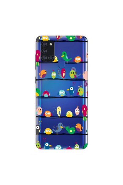 Other Samsung A21S birds Transparent Silicone TPU Θήκη
