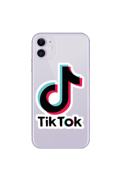 Other Apple iPhone 11 Tik Tok Transparent Silicone TPU Θήκη