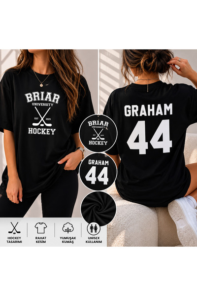 Stayberry Store Off Campus Garrett Graham Unisex Oversize Tişört