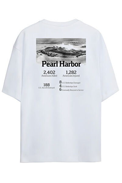Grafftee Clothing Premium βαμβακερό μπλουζάκι με στάμπα με θέμα το Pearl Harb...