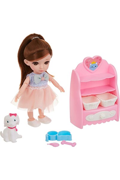Sweet Annie 15.24cm Dog Show Doll Play Set - White