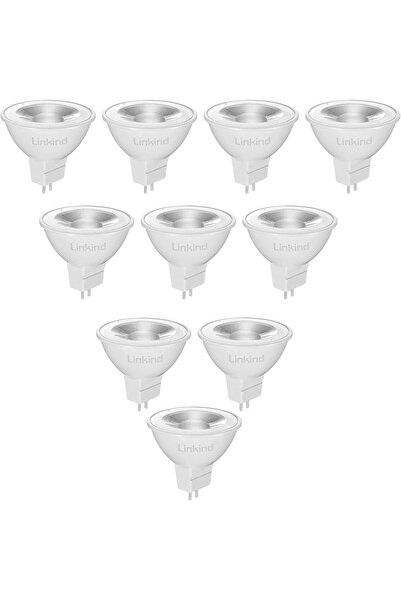 Linkind GU5.3 MR16 LED Bulbs 12V, 5W (50W Equivalent), Warm White 2700K, 520L...