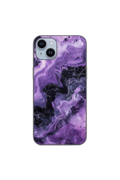 OEM Husa compatibila cu Apple iPhone 15 Plus Silicon Gel Tpu Model Abstract P...
