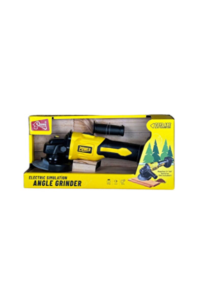 PlayFun Electric Angle Grinder Toy Musical Sounds Interactive Gift for Children