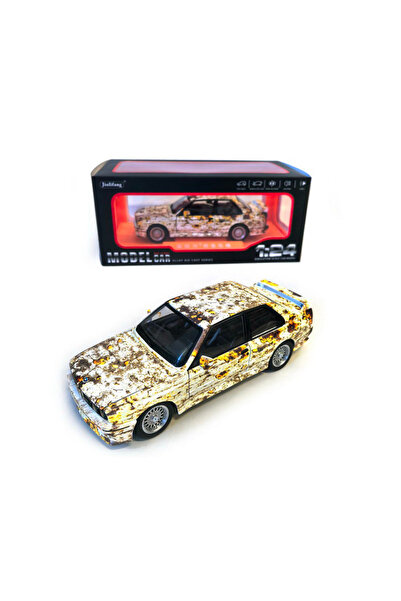 PlayFun Mașinuță Metal Die-Cast BMW M3 1:24 Lumini LED Sunete Portiere Mobile...