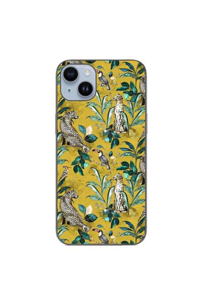 OEM Case compatible with Apple iPhone 15 Plus Silicone Gel Tpu Model Yellow J...