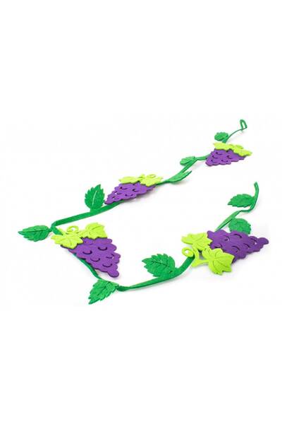 OEM Ghirlanda Din Fetru Cu Struguri (Set 3 buc)