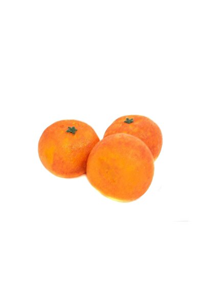 OEM Fructe Artificiale Mandarine Plastic (Set 3 buc)
