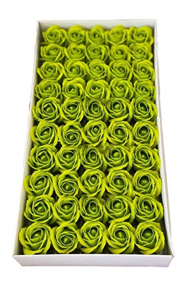 OEM Trandafiri De Sapun Premium Parfumati 5cm 50cap Dark Green