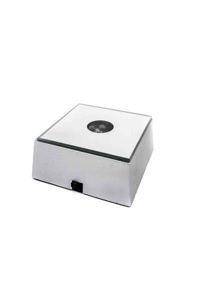 OEM Plastic Square Trinket Holder With LED