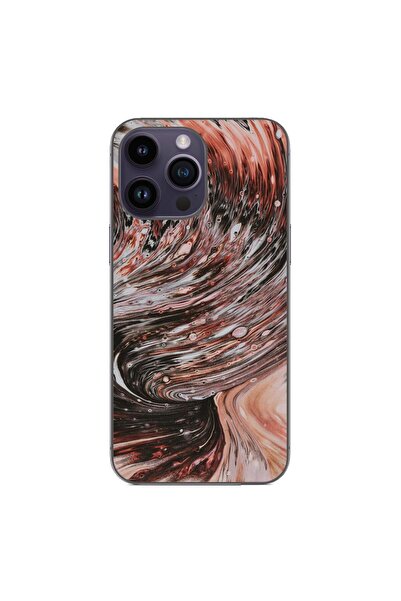 OEM Husa compatibila cu Apple iPhone 14 Pro Max Silicon Gel Tpu Model Copper ...