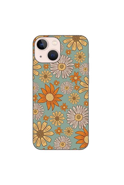 OEM Husa compatibila cu Apple iPhone 13 Mini Silicon Gel Tpu Model Vintage Me...