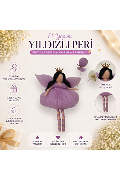 Laber Tasarım Keçe Bebek Organik El Yapımı (Satıcı;Laber Tasarım)
