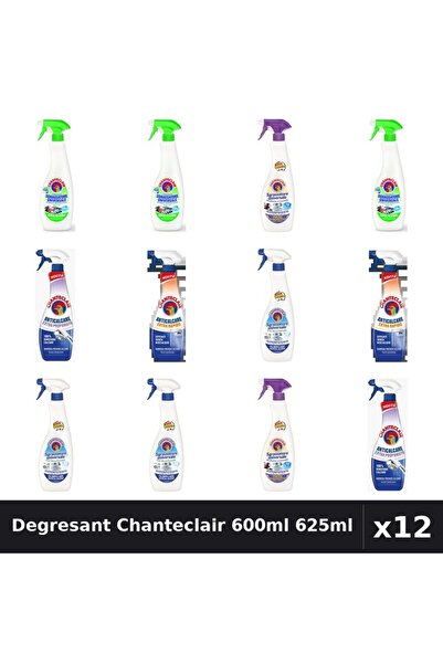 Chanteclair Set 12 Degresant Universal 600ml 625ml - Lamaie, Mosc, Bicarbonat...