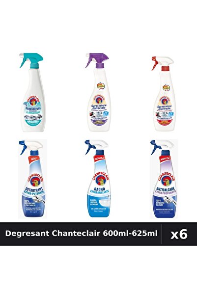 Chanteclair Set 6 Degresant Universal 600ml-625ml - Anti-Miros, Lavanda, Mars...