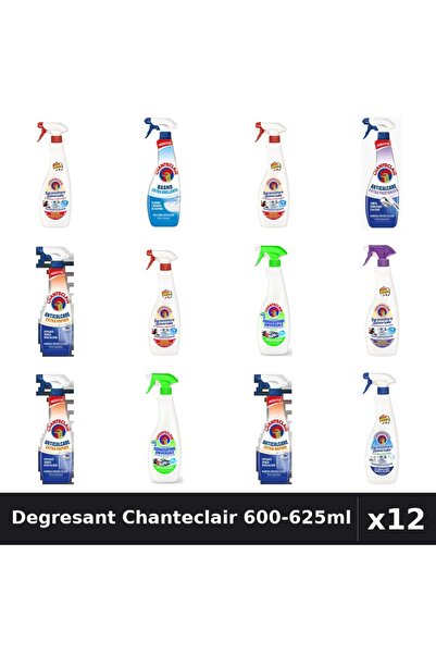 Chanteclair Set 12 Degresant Universal 600-625ml - 7 Arome Asortate, Marsilia...