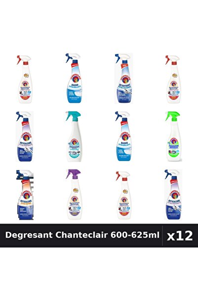 Chanteclair Set 12 Degresant Universal 600-625ml - Marsilia, Lavanda, Lămâie,...
