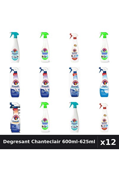 Chanteclair Set 12 Degresant Universal 600ml-625ml - Lamaie, Marsilia, Antica...