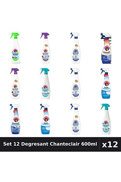 Chanteclair Set 12 Degresant Universal 600ml - Anti-Miros, Bicarbonat, Extra ...