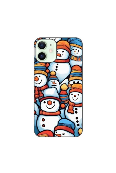 OEM Калъф, съвместим с Apple iPhone 12 Mini, силиконов гел TPU модел с десен ...