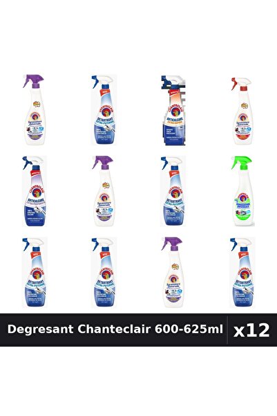 Chanteclair Set 12 Degresant Universal 600-625ml - Lavanda, Marsilia, Lămâie,...