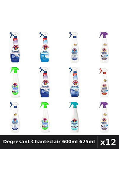 Chanteclair Set 12 Degresant Universal 600ml - 625ml, 8 Arome, Bicarbonat, Lă...