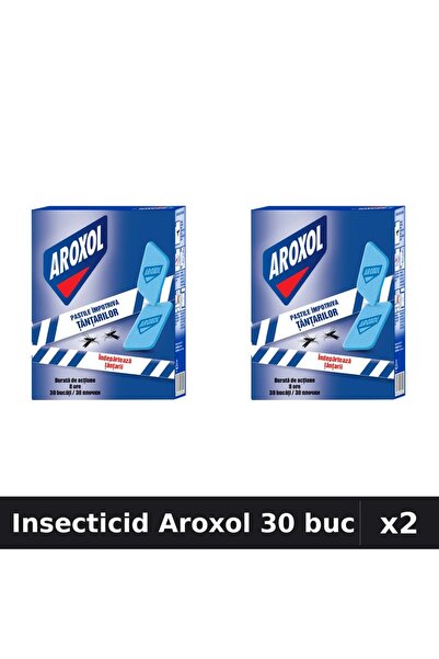 Aroxol Set 2 Insecticid Pastile Anti-Insecte 30 buc - Protecție Casă Eficientă