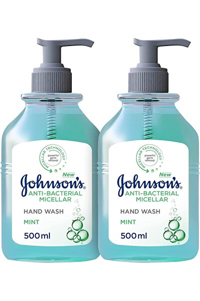 J & J جي إس إتش دبليو أنتي-بكت ميسيلار بالنعناع 500 مل 1+1
