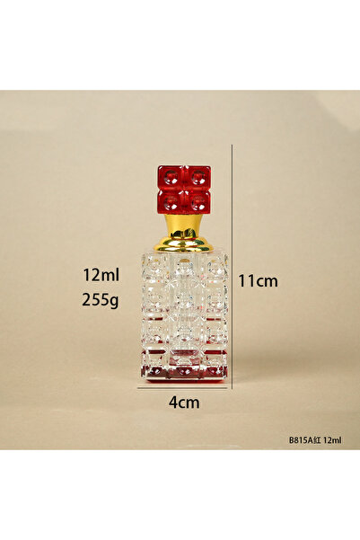 NUJET 1pcs Crystal Oil Bottle 12ml B815A红