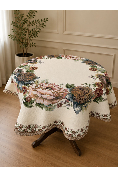 MYHOMEGOBLEN Husă Şönilli Fiskos 95x rotundă