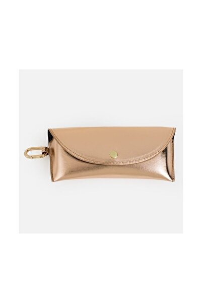 OEM Toc Ochelari Roz Auriu cu Inel, Design Elegant si Usor de Transportat