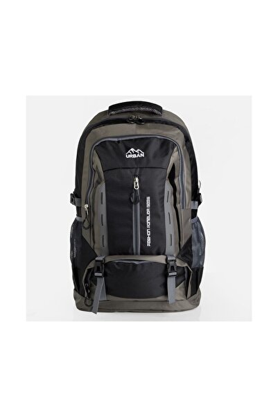 Zet Geantă de călătorie gri-negru 45.64 L, 33x20x54 cm, spațioasă pentru voia...