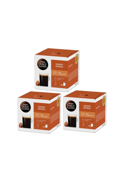 NESCAFÉ DOLCE GUSTO 48 capsule Nescafè Dolce Gusto Grande Intenso, 3×16 Capsule