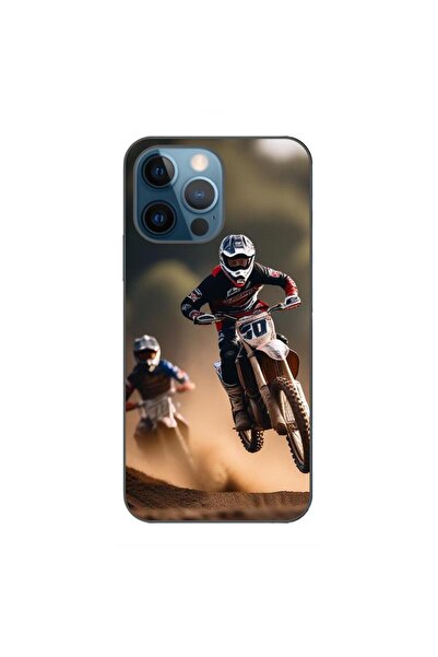 OEM Husa compatibila cu Apple iPhone 12 Pro Silicon Gel Tpu Model Motocross