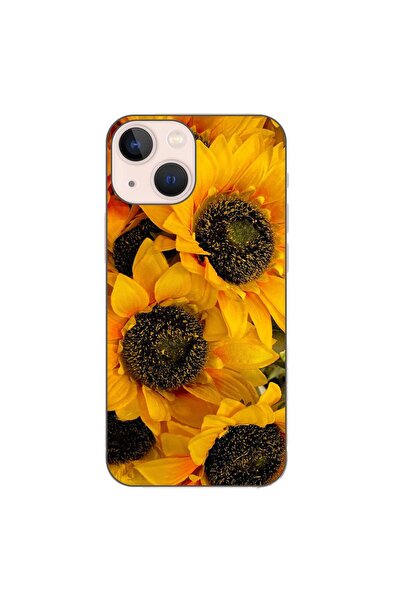 OEM Husa compatibila cu Apple iPhone 13 Mini Silicon Gel Tpu Model Floarea So...