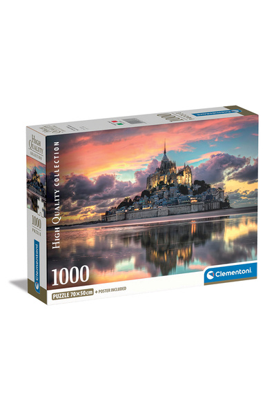 CLEMENTONI Παζλ High Quality Collection Le Magnifique Mont Saint-Michael 1000...