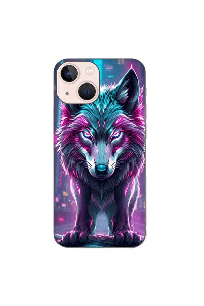 OEM Husa compatibila cu Apple iPhone 13 Mini Silicon Gel Tpu Model Cyberpunk ...