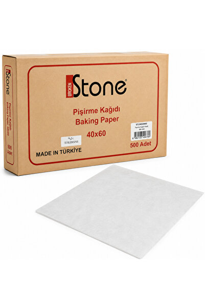 Stone Broken Oilproof Baking Paper 40X60 cm – 500 Pieces |   Non-Stick Baking...