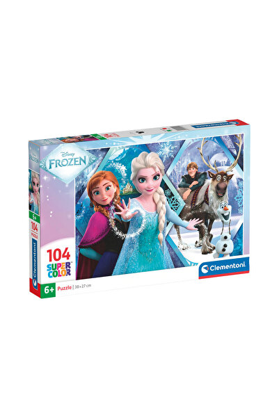 CLEMENTONI Παιδικό Παζλ Super Color Disney Frozen 104 τμχ