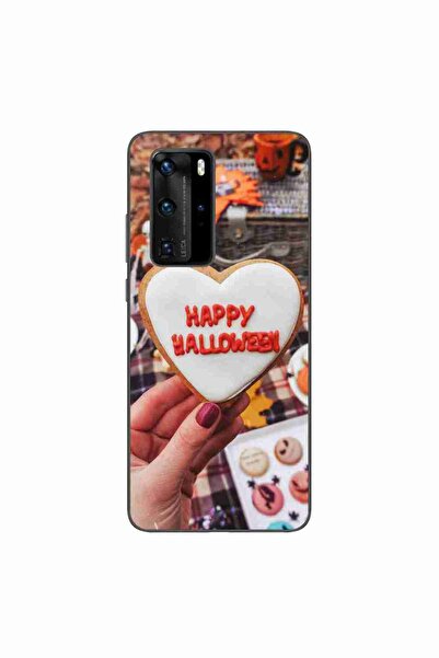 OEM Husa compatibila cu Huawei P40 Pro Silicon Gel Tpu Model Happy Halloween ...